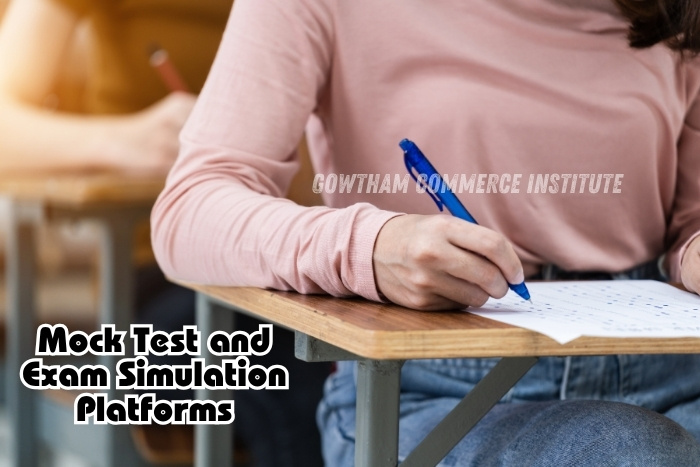 Gowtham Commerce Institute in Peelamedu, Coimbatore – enhancing CA and CMA exam readiness through exam simulation platform